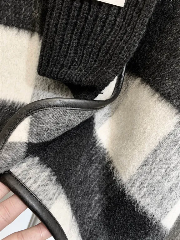 Jil sander scarf wool coat